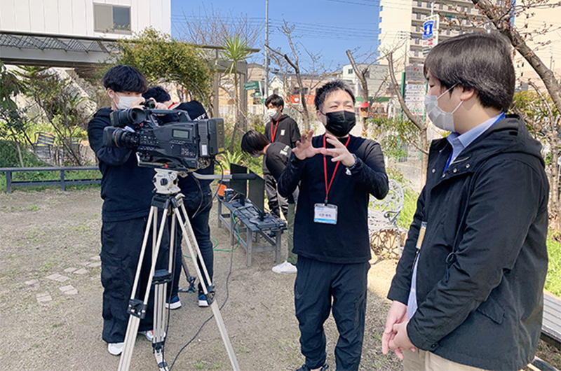 【撮影テクニック】テレビカメラで撮影体験！